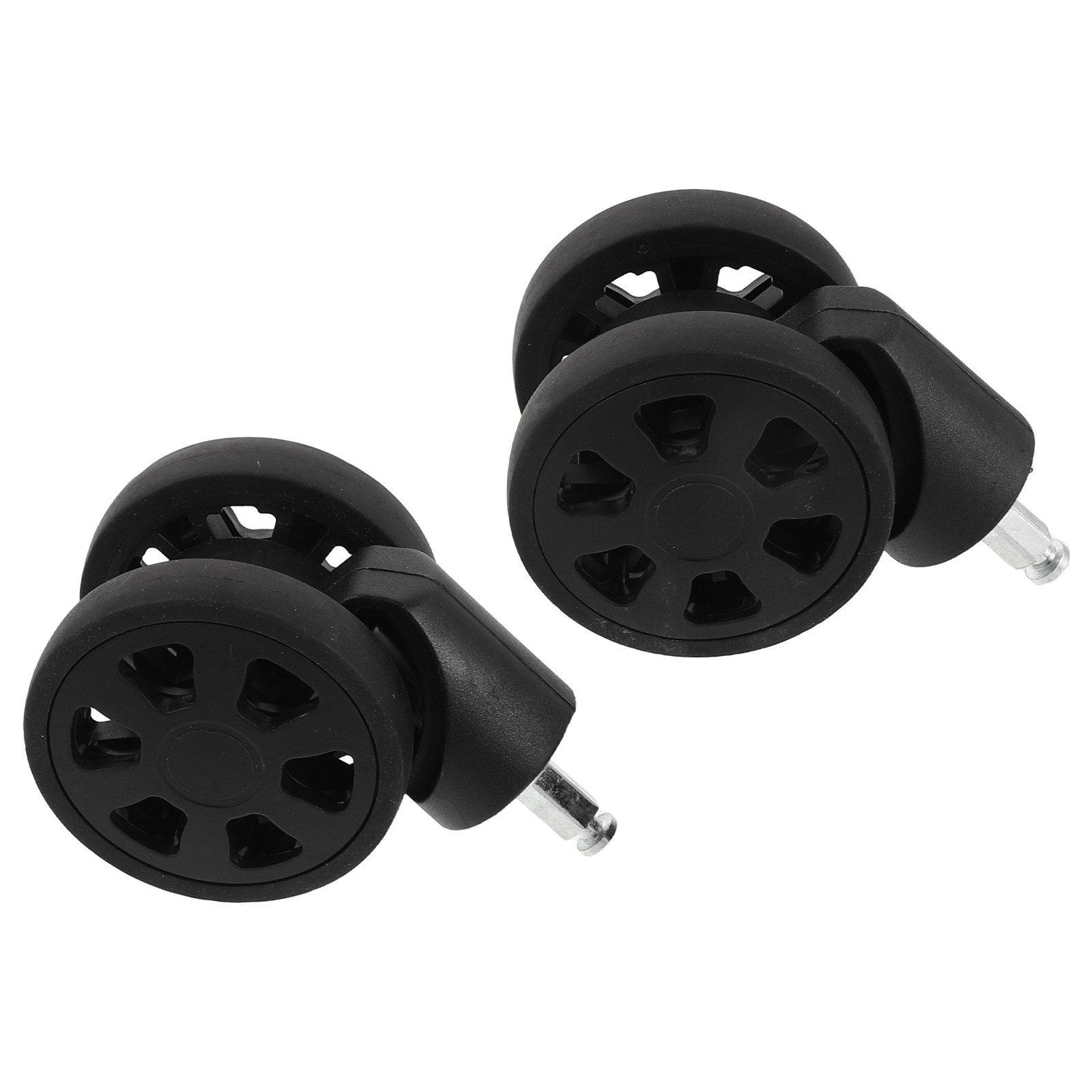 Silent Replacement Luggage Wheels - 2 ชิ้น ล้อกระเป๋าเดินทางอเนกประสงค์ อะไหล่เปลี่ยน ลื่นไหลเงียบเป็นพิเศษ ล้อหมุน