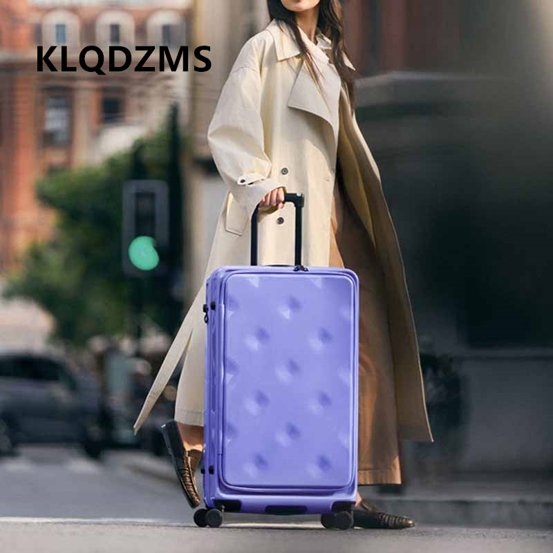 KLQDZMS กระเป๋าเดินทาง กระเป๋า - Spinner Wheel Rolling Suitcase 20 Inch บทวิจารณ์และราคา