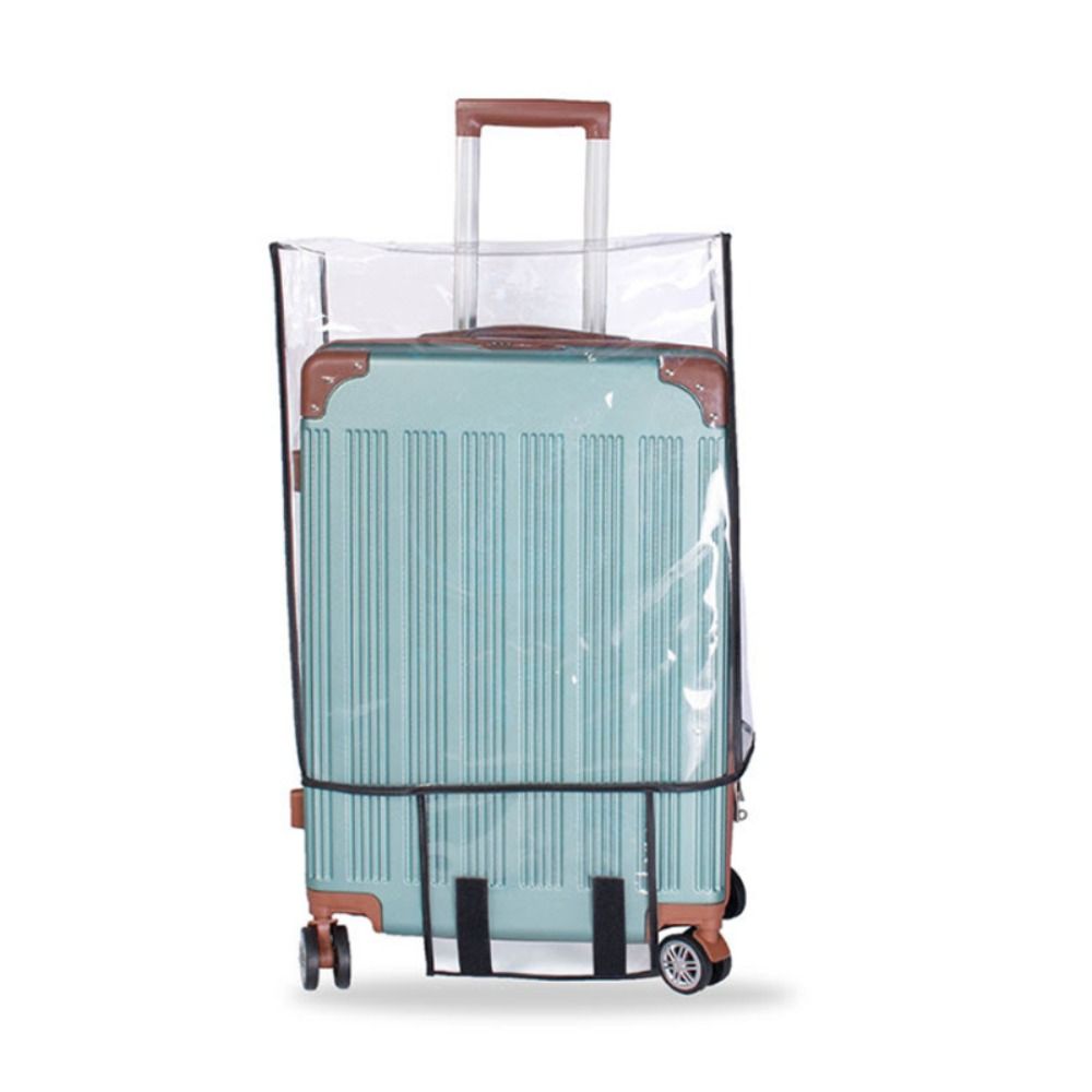 ฝาครอบกระเป๋าเดินทาง PVC โปร่ง - Luggage Protective Cover Transparent บทวิจารณ์และราคา