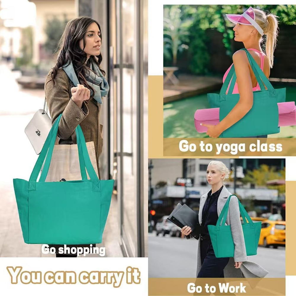 กระเป๋าผ้าแคนวาสสำหรับใส่เสื่อ - Handbags บทวิจารณ์และราคา