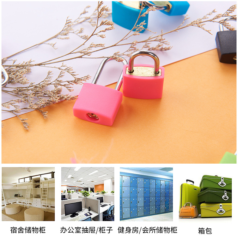 กุญแจล็อคขนาดเล็ก สีทองแดง  แบ - Luggage บทวิจารณ์และราคา