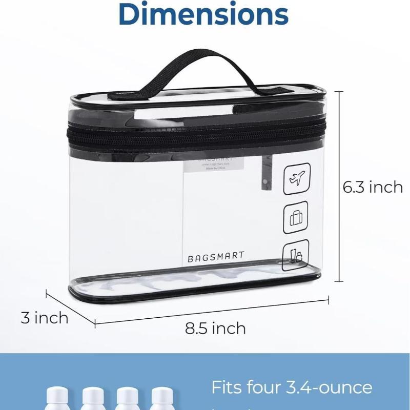 กระเป๋าใส่เครื่องสำอาง PVC ใส  - Cosmetic Bags บทวิจารณ์และราคา