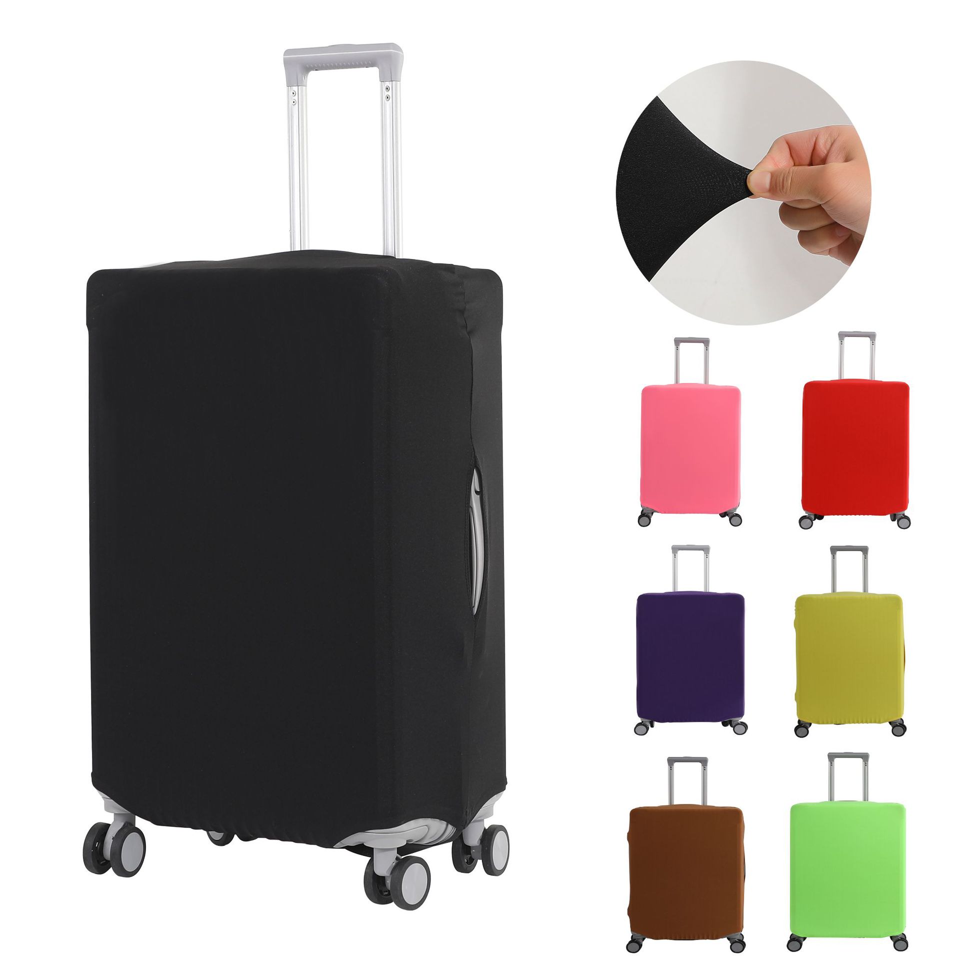 ปลอกคลุมกระเป๋าเดินทางแบบยืดหย - Luggage Protective Cover Transparent บทวิจารณ์และราคา