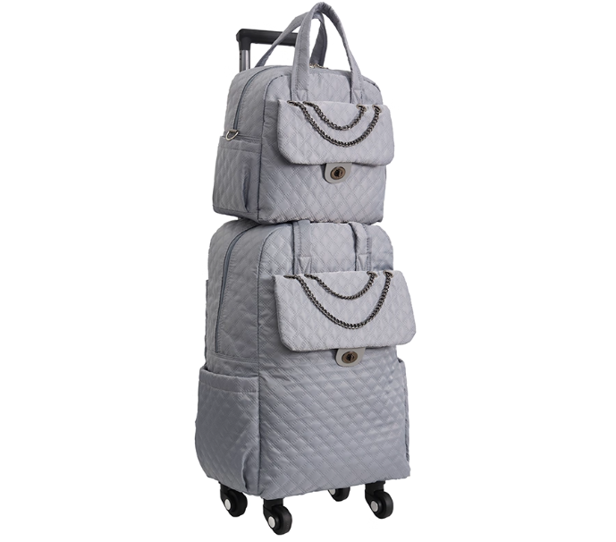กระเป๋าเดินทางแบบมีล้อสำหรับผู - Foldable Rolling Luggage Bag บทวิจารณ์และราคา