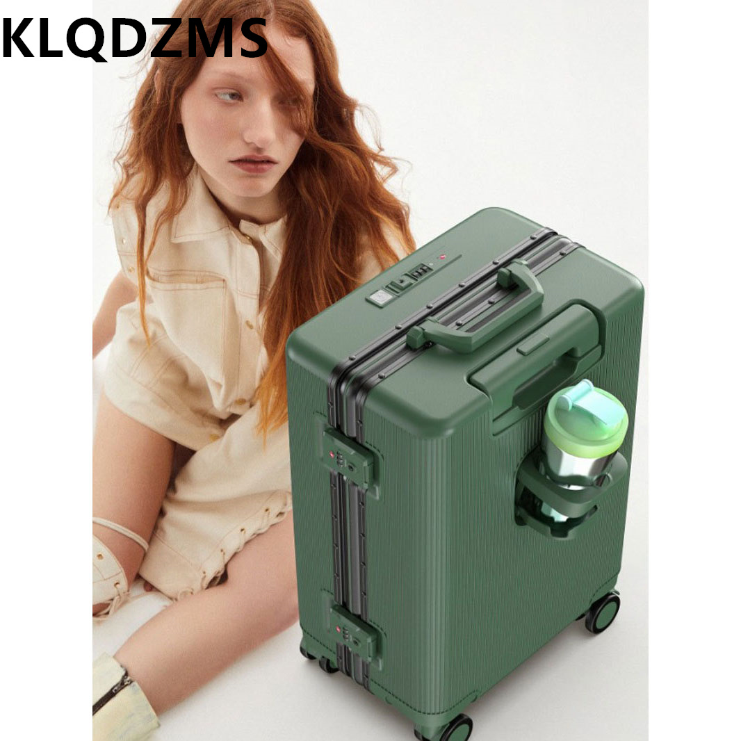 กระเป๋าเดินทาง KLQDZMS ขนาด 20 - Front Opening Laptop Luggage 24 Inch บทวิจารณ์และราคา