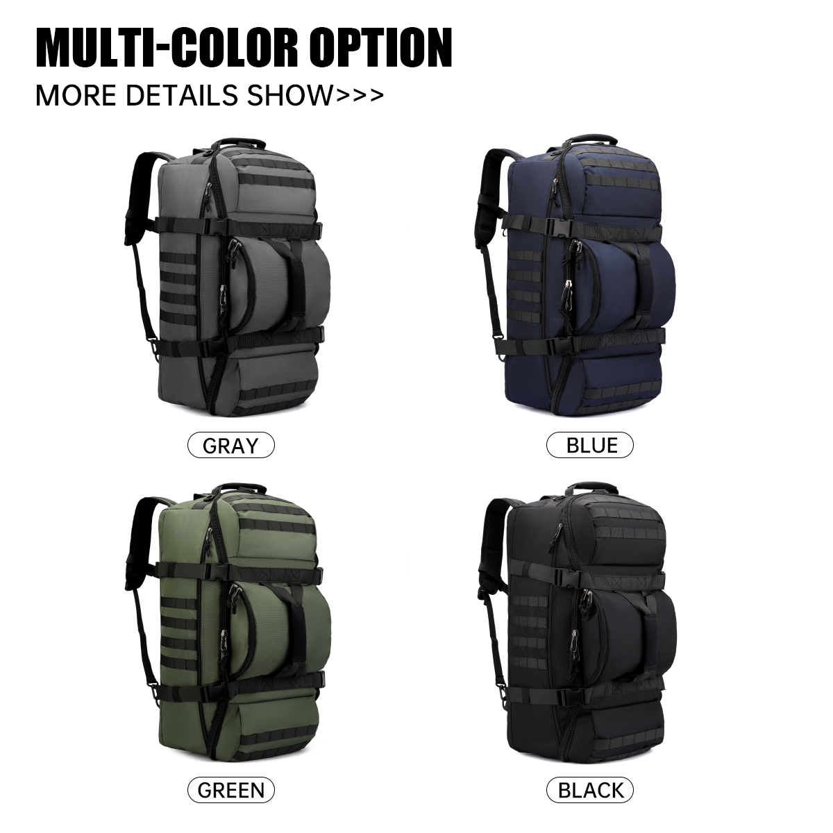 กระเป๋าปีนเขากลางแจ้ง 90L กระเ - Foldable Rolling Luggage Bag บทวิจารณ์และราคา