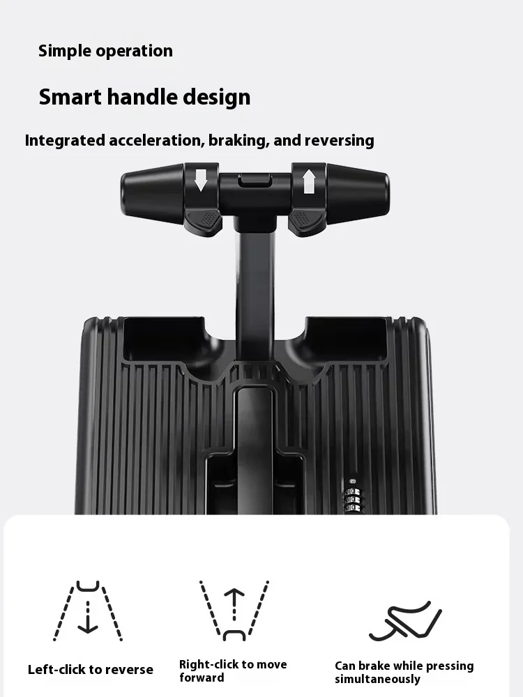 กระเป๋าเดินทางอิเล็กทรอนิกส์รุ - Kids Ride On Suitcase Scooter บทวิจารณ์และราคา