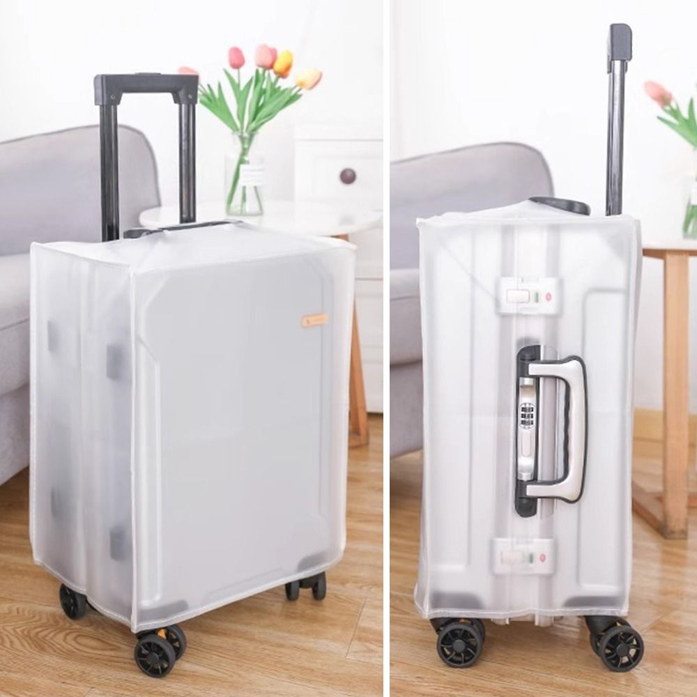 ปลอกหุ้มกระเป๋าเดินทางแบบใหม่  - Luggage Protective Cover Transparent บทวิจารณ์และราคา