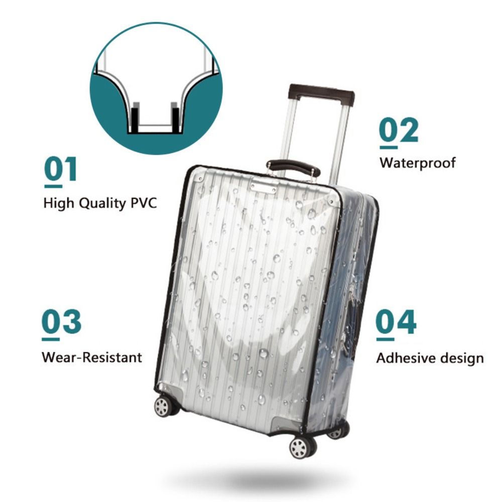 ผ้าคลุมกระเป๋าเดินทาง ขนาด 16- - Waterproof Suitcase Cover Protector บทวิจารณ์และราคา